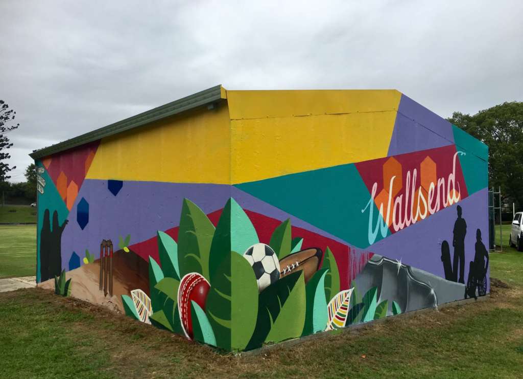 Community Murals - Up & up inspirations, Newcastle nsw, graffiti artist, hip hop programs, mural artist, street art, Youth & community