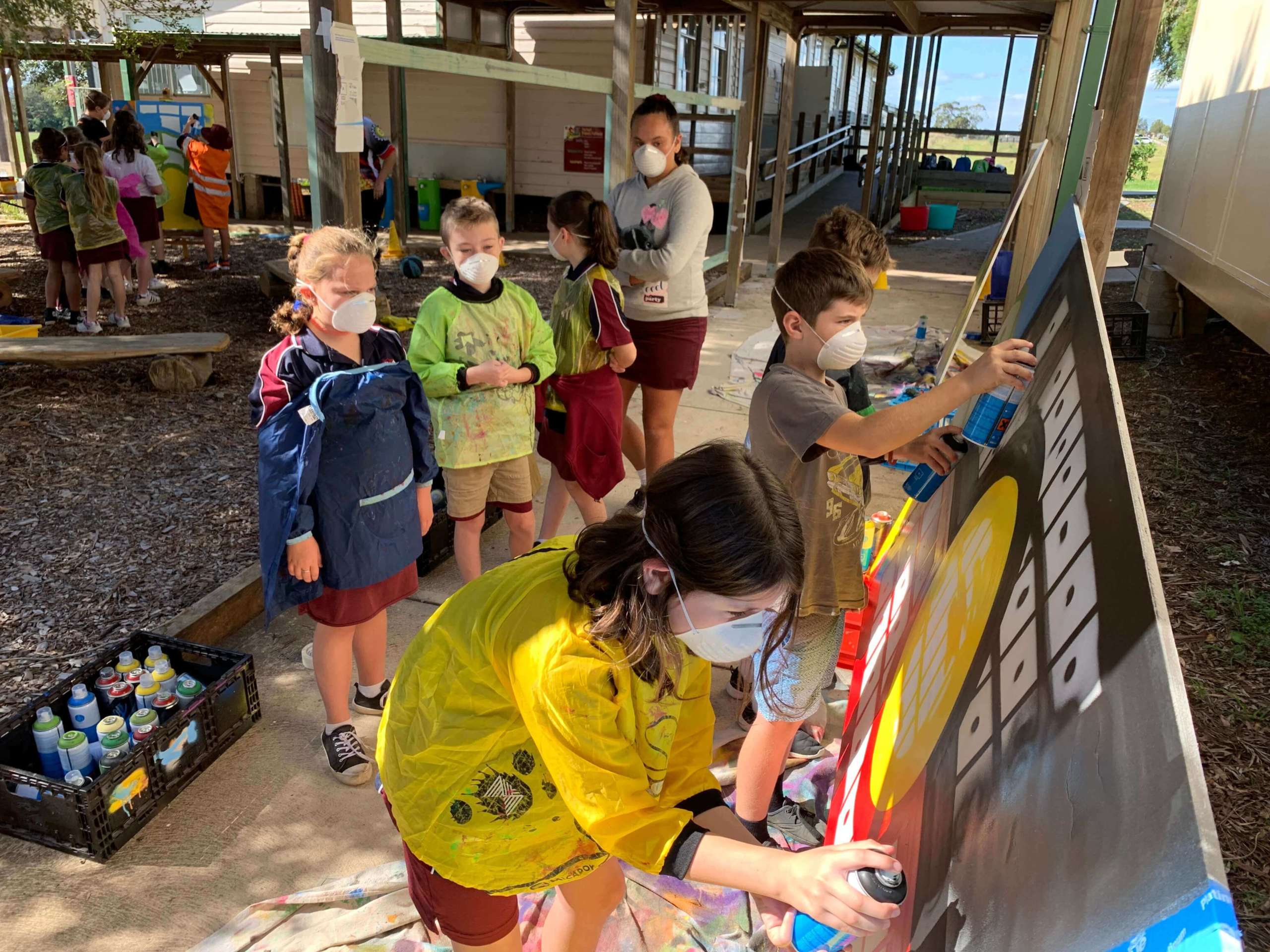 Up&up, Newcastle nsw, Graffiti and Street Art Workshops, Mural Programs, Community engagement
